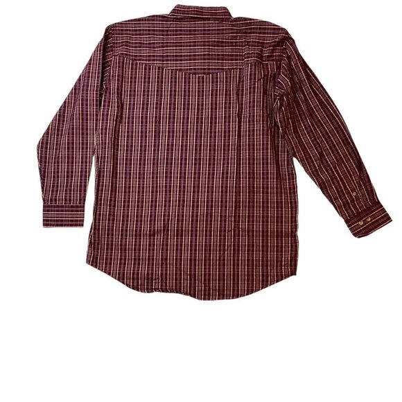 Crazy Cowboy Men's Long Sleeve Button Down Western Shirt Plaid Size XL - Picture 10 of 12